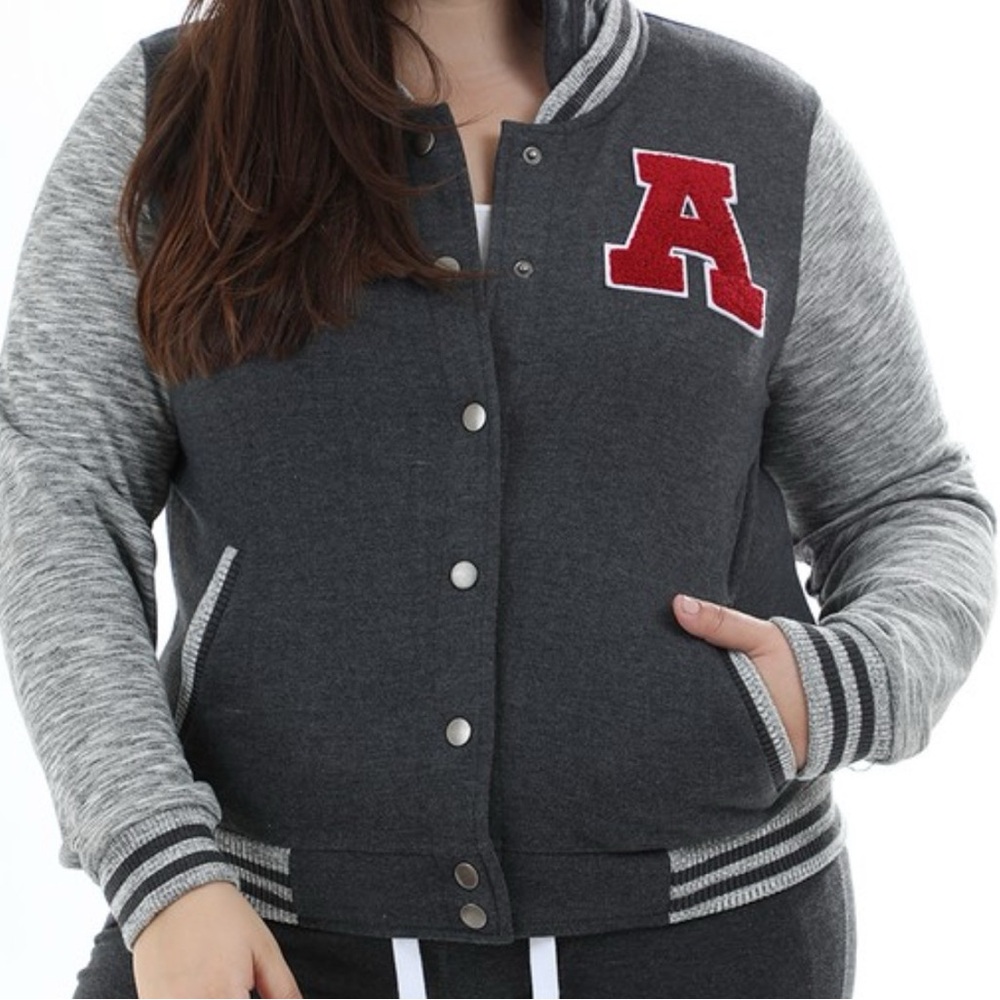 Classic Casual Cool Varsity Jacket - Picture 7 of 9